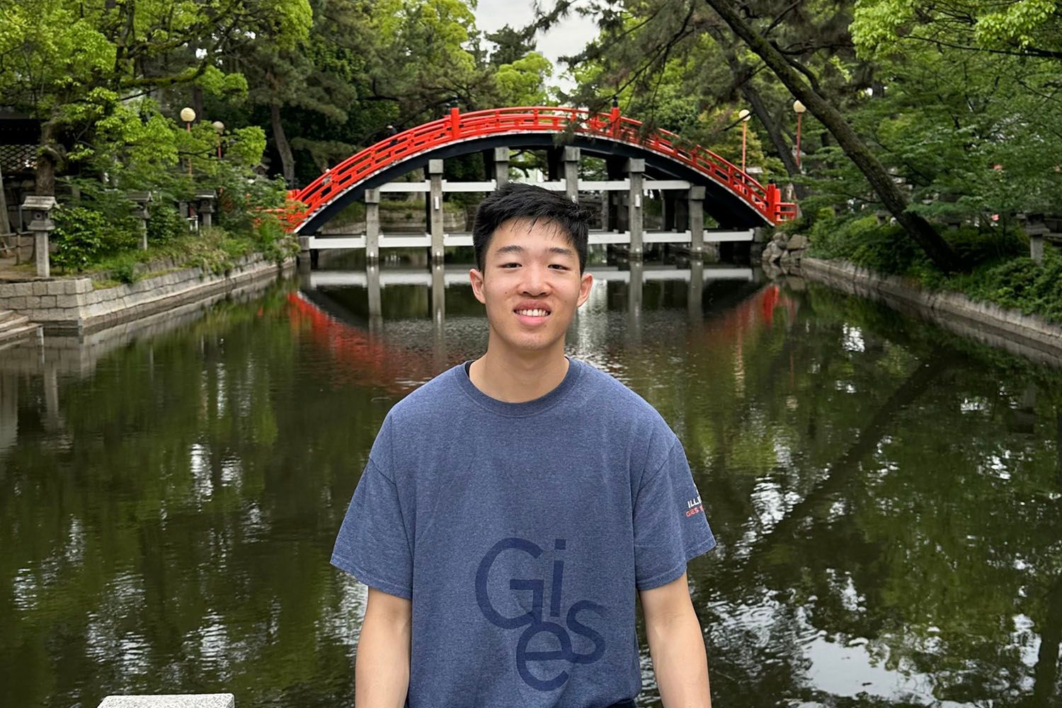 Gies Business student studying abroad.