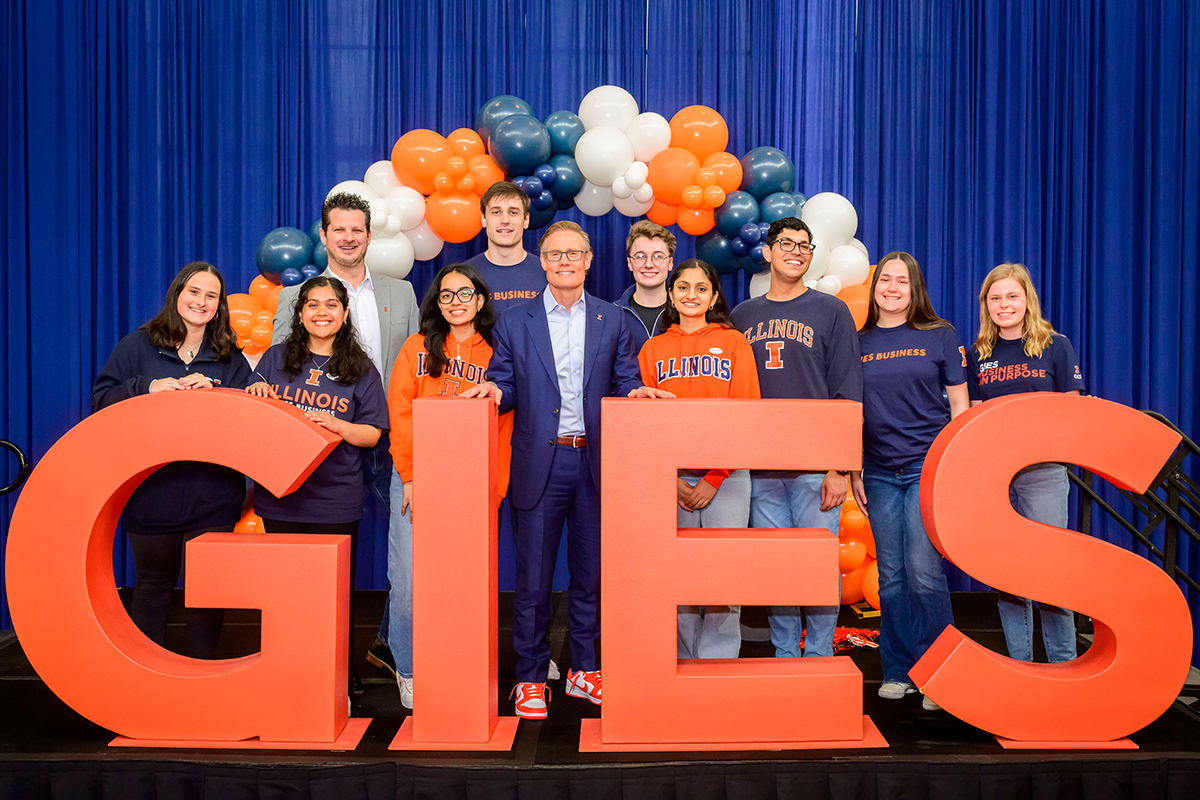 Gies Signing Day with Larry Gies and Students 2024