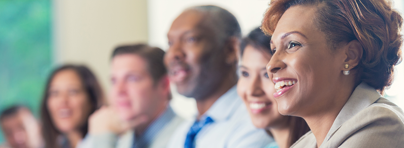 Executive Education Hero Image Adults learning in a classroom