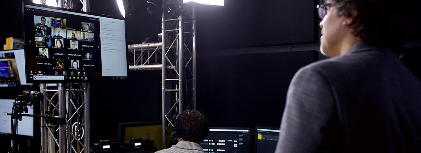 Gies MBA Professor Teaching Class