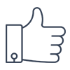Icon for Thumbs Up Icon for Thumbs Up