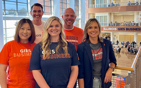 Gies Recruitment and Admissions Team Members