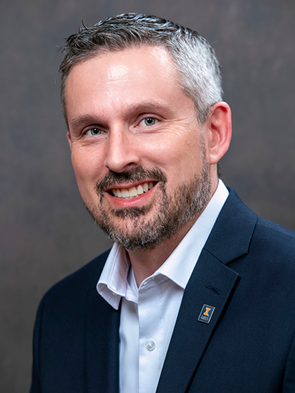 Chris Tidrick of the Dean's Leadership Team