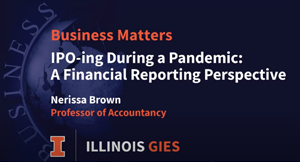 IPO-ing during a Pandemic: A Financial Reporting Perspective