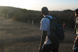 Students walking Students walking