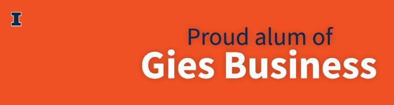 Gies LinkedIn Banner - Proud Alum
