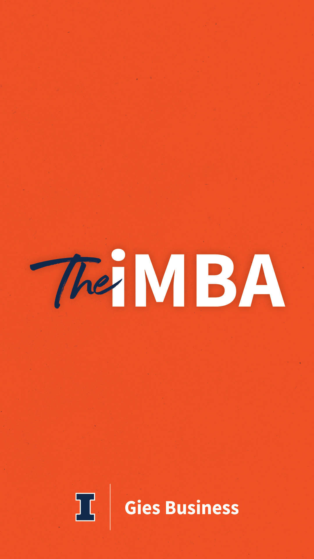 Mobile Background - The iMBA Orange 1